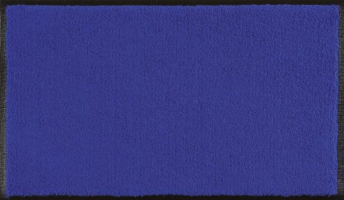Wash+Dry Fu&szlig;matte Azurblau 75x120 cm