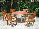 Round Table 180 cm / 6 Ward Armchair
