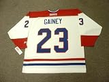 BOB GAINEY Montreal Canadiens 1986 CCM Throwback Home NHL Hockey Jersey, XL
