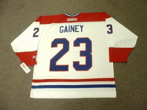 Buy BOB GAINEY Montreal Canadiens 1986 CCM Throwback Home NHL Hockey Jersey