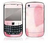Glitter Heart Design Decal Skin Sticker for BlackBerry Curve 8500 Cell Phone
