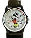 Classic Disney Mickey Mouse Watch - Large Dial - Brown Strap Classic Disney Mickey Mouse Watch - Large Dial - Brown Strap