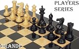 Grande Staunton Chess Set in Ebony & Boxwood - 4 King