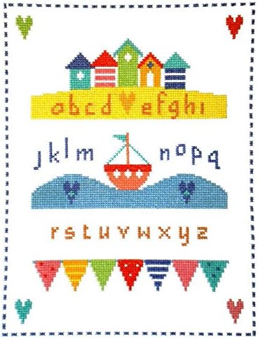 The Stitching Shed by the Sea Cross Stitch Kit by The Stitching Shed