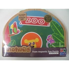 Click here to buy Knotwud Foam Magnetic Zoo Puzzle.