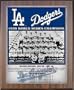 Walnut 13x16 1959 Los Angeles Dodgers World Series Championship Team Photo Plaque