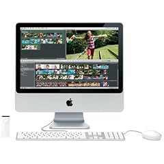 Apple MA877 iMac 50,8 cm (20 Zoll) Desktop-PC (Intel Core 2 Duo 2,4 GHz, 1GB RAM, 320 GB HDD, DVD+- DL RW, ATI Radeon HD 2600 Pro)