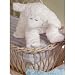 Gund Winky White Lamb- Rattle toy
