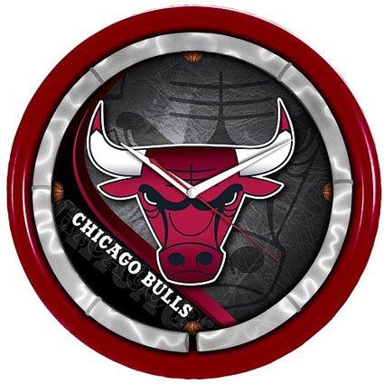 Chicago Bulls Plasma Motion Clock