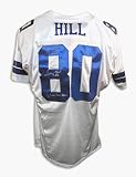 Tony Hill Autographed Custom Throwback NFL Football Jersey Inscribed with 