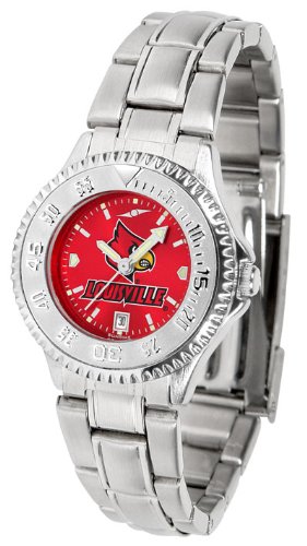 Louisville Cardinals NCAA Womens Steel Anochrome Watch