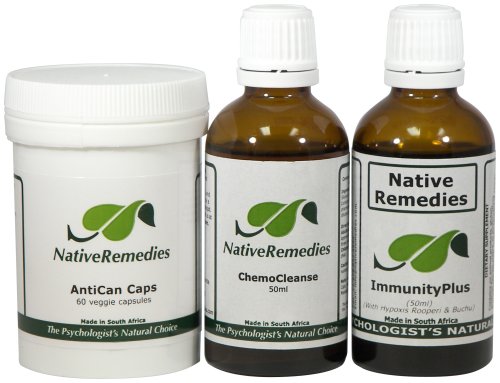 Native Remedies AntiCan, ChemoCleanse and ImmunityPlus UltraPack by Detox Formula