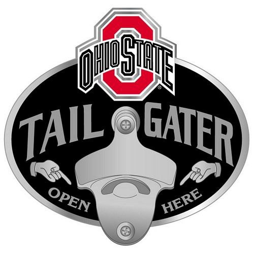 Ohio State Bottle Opener Hitch Cover