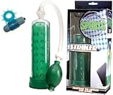 A PENIS PUMP Vibrating Silicone Stamina Builder Double Power Erection Aid Kit