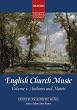 English Church Music, Volume 1: Anthems and Motets: Vocal score (Oxford Choral Classics Collections)