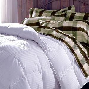500TC Siberian White Goose Down Comforter, King by 