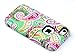 iPhone 5C Case,by ULAK,Soft TPU Skin and Hard Inner Shell Solid PC Back,Anti Scratch,Dust Plug,Hybrid Dual Layer Cover,for iPhone 5C Paisley Flower+Black PC
