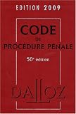 Code de proc�dure p�nale 2009