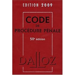 Code de proc�dure p�nale 2009