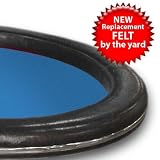 Blue Poker Table Felt Cloth - Sold by the Linear Yard