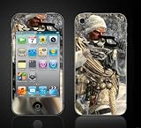 iPod Touch 4G Call of Duty Black Ops #1 Vinyl Skin kit fits 4th generation iPod apple iTouch decal cover Skins