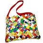 Fair Trade - Recycle Candy Wrapper - Small Purse with Strap