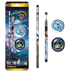 Amazon.com : Doctor Who Stationery Set : Doctor Who Office Supplies ...