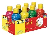 Omyacolor-gouache Giotto Bebe - Lot De 8 Flacons De 250ml [Jouet]