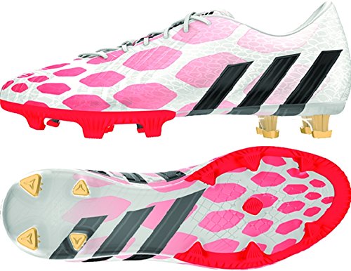 Adidas Predator Instinct Firm Ground Cleats [CBLACK/FTWWHT/SOGOLD] (8.5)