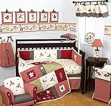 Lambs & Ivy Secret Garden 6 Piece Bedding Set