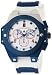 Chase-Durer Men's 779.5LWW Conquest Sport Chronograph Blue Ion-Plated and White Rubber Watch