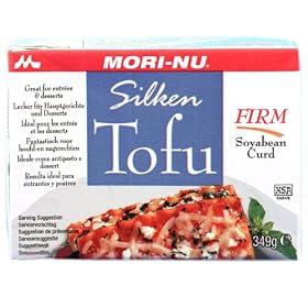 Mori-Nu Silken Tofu Firm 349 g (Pack of 6)