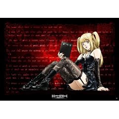 Death Note Poster: Misa (Red Backround) 98 x 68 cm