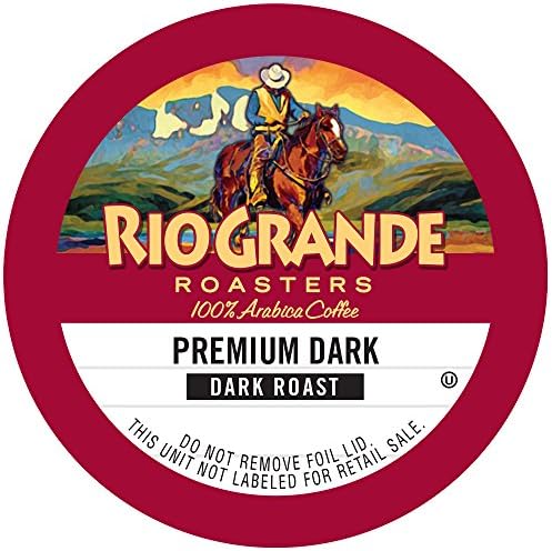 Rio Grande Roasters Premium Dark Single Serve K-Cup, 24 Count (Pack of 4) (Compatible with 2.0 Keurig Brewers)
