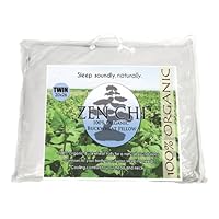 Buckwheat Pillow - Zen Chi 100% Organic Premium Buckwheat Pillow - Twin Size