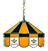 Imperial New Orleans Saints Licensed 16-Inch Diameter Stained Glass Pub Light