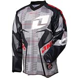 One Industries Plaid Men's Carbon Dirt Bike Motorcycle Jersey