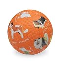 Crocodile Creek Orange DogsPlayground Ball 5"