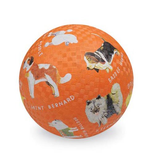 Crocodile Creek Orange DogsPlayground Ball 5