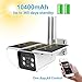 Wireless Outdoor Security Camera Solar Battery,FUVISION 1080P Home Security Camera,IP66 Waterproof,Night Vision,10400mAh Battery,2-Way Audio,Motion Detect and SD Card Slot Cameras for Home Security