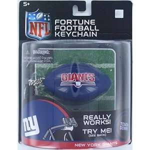NFL Fortune Football Keychain Ny Giants NFL Fortune Football Keychain New York Giants