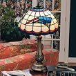 New England Patriots Desk Lamp - Tiffany Style NFL Football Fan Shop Sports Team Merchandise