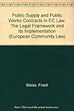 Public procurement in European Community law