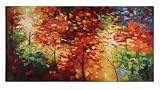 Uttermost 32214 Bright Foliage - Decorative Artwork, Handpainted Oil Finish