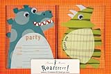 Meri Meri Invite & Thank You Set Roarrrrr! Dinosaur