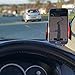 Cell Phone Car Mount | Ideal iPhone Mount, iPhone Holder, Fits Most Smartphones, Cell Phone Car Holder For iPhone 6/6 Plus/5s/5c, Samsung Galaxy Note 5/4, Galaxy S6/S6 Edge/5/4 Best Car Mount With Strong Suction Grip | Retail Packaging | Black
