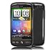 Brand New Black Hybrid XYLO-GEL Skin / Case / Shell for the HTC DESIRE Mobile Phone.  from Xylo