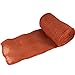 Orange Burlap Craft Ribbon Roll 5.5 in X 15 Ft