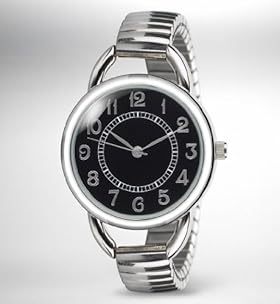 Vintage Round Face Expandable Watch