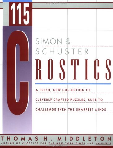  : Crostics # 115 (Simon & Schuster Crostics)